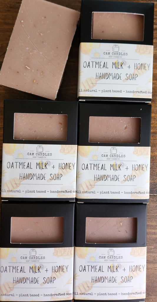Oatmeal Milk + Honey CP Soap - Cam Candles And Co.