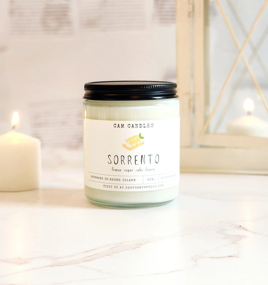 handmade soy candle, handcrafted candles