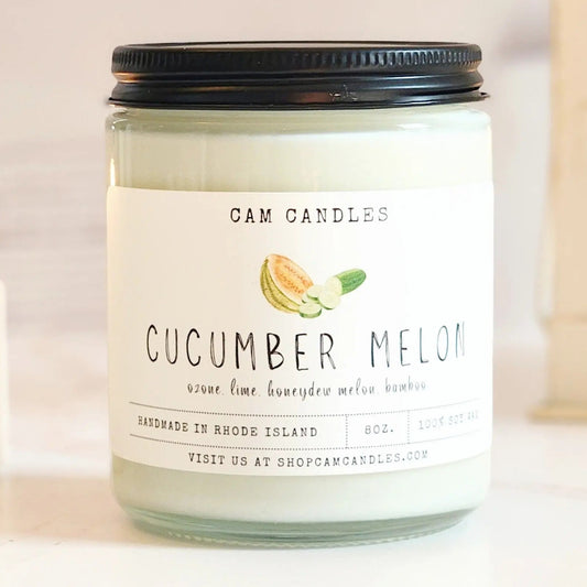 Cucumber Melon Soy Wax Candle