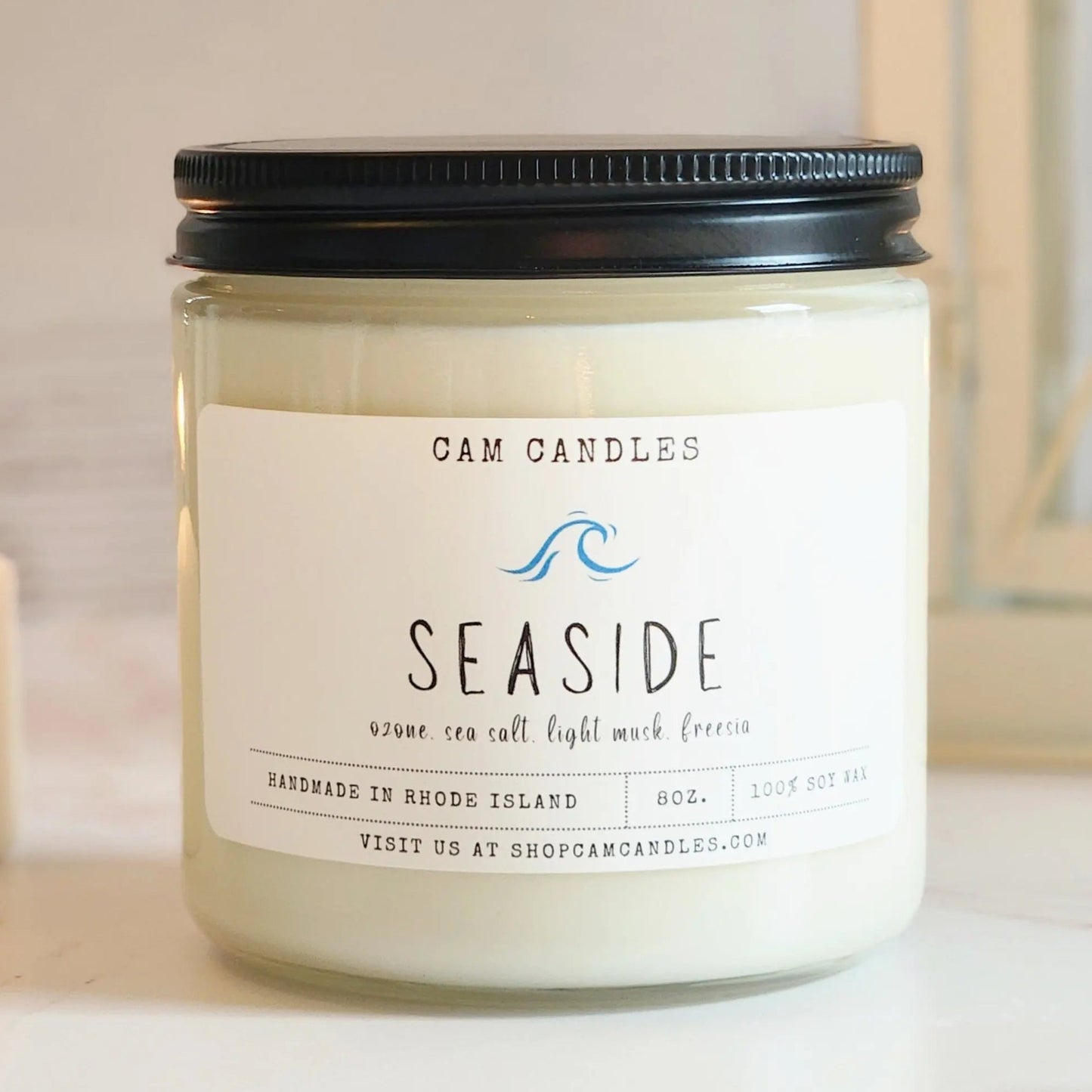 ocean candle, handmade candle, handcrafted candle 