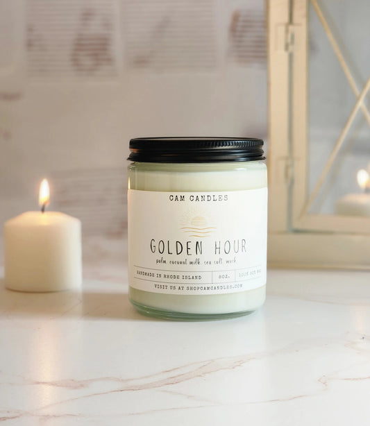 Golden Hour Long-Lasting Luxury Candle 