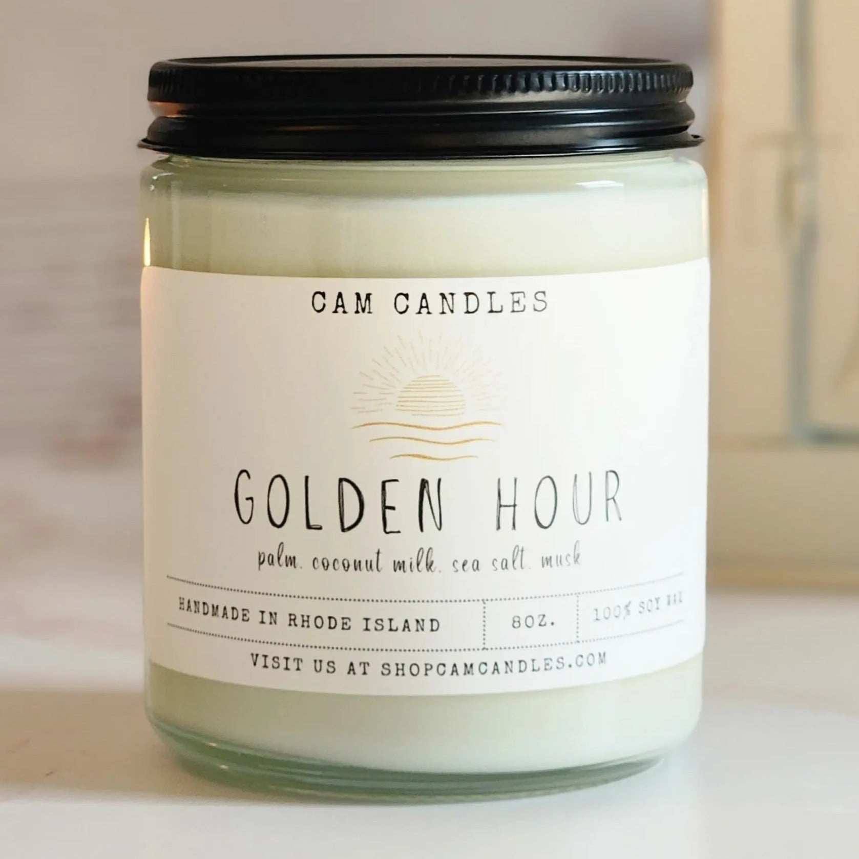 Golden Hour Long-Lasting Luxury Candle 