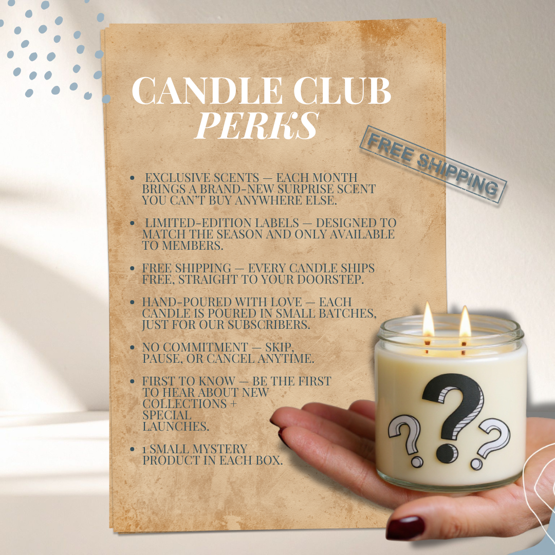 Candle Of The Month Club Subscription