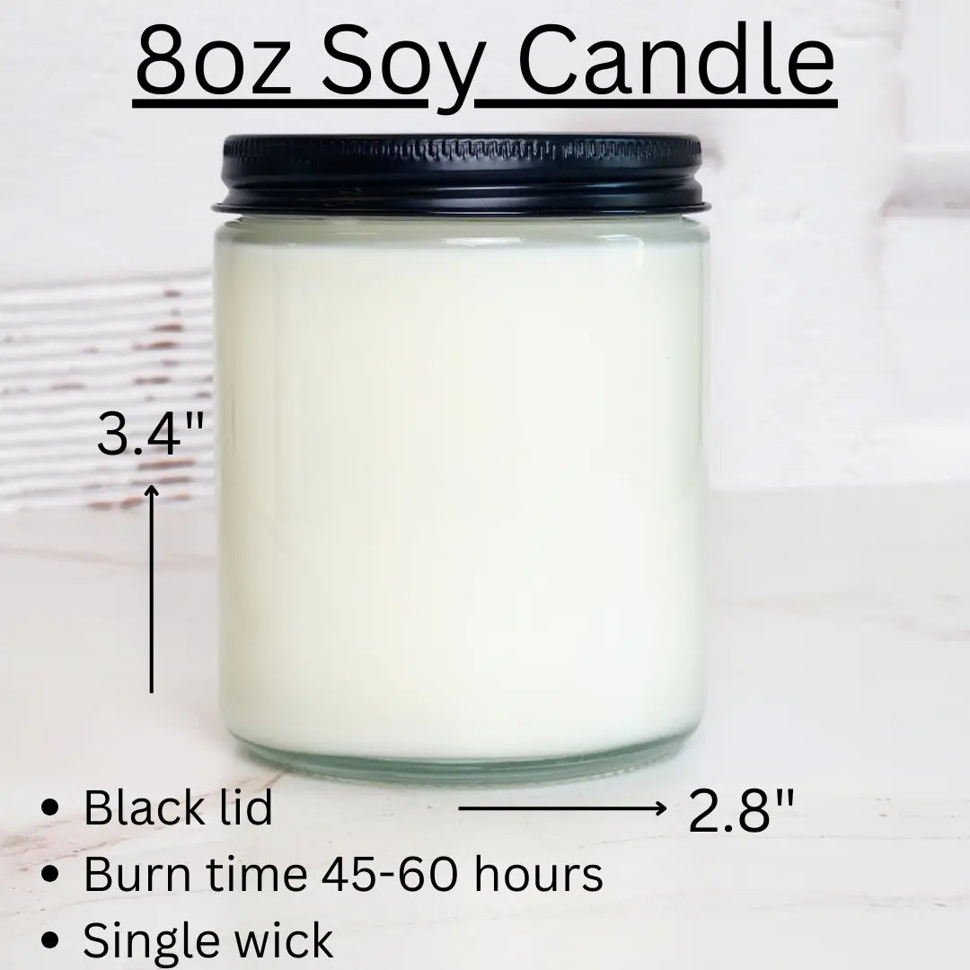 CrossFit - Soy Candle - Cam Candles And Co.