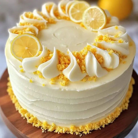 Iced Lemon Cake