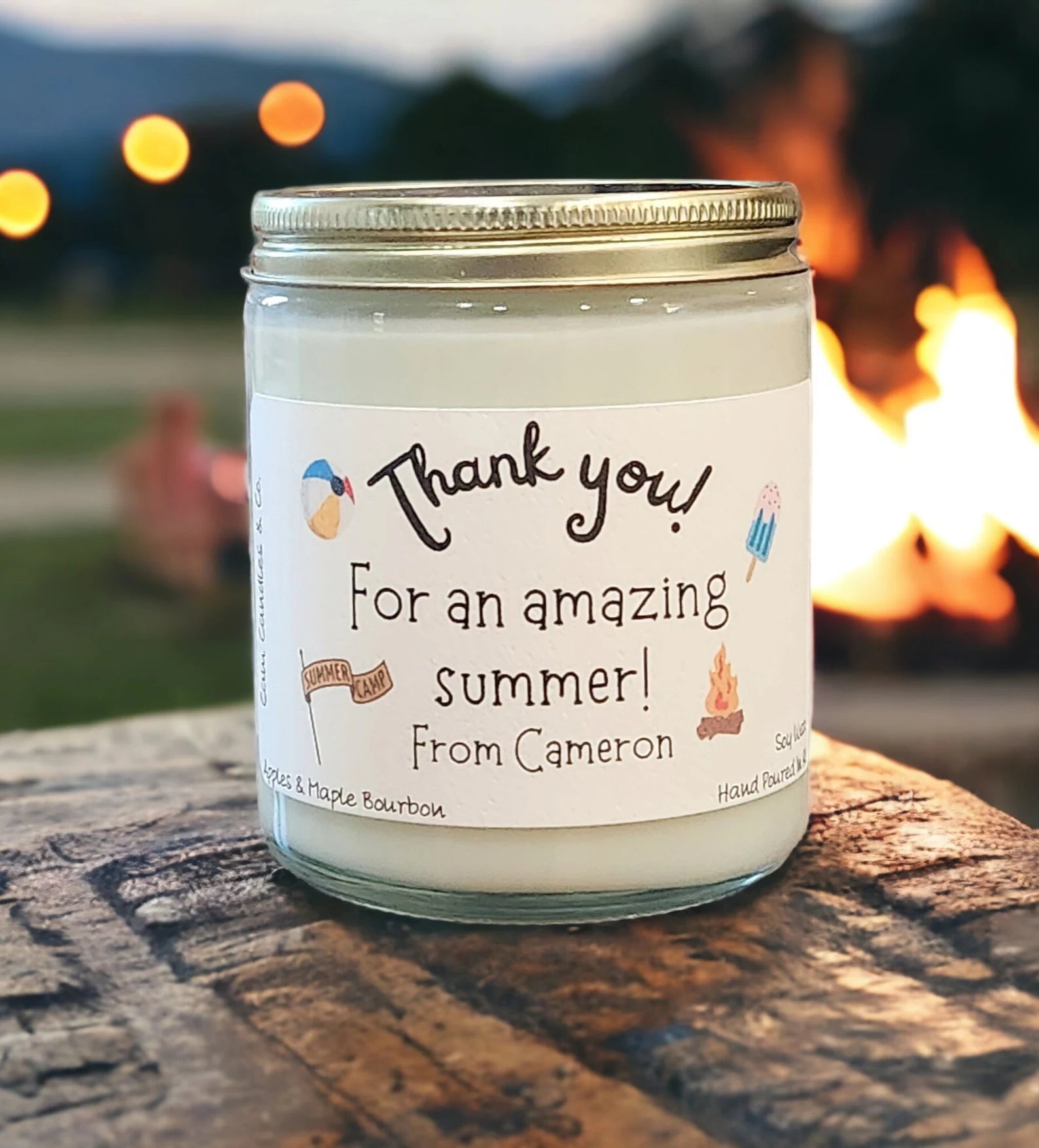 Camp Counselor Candle
