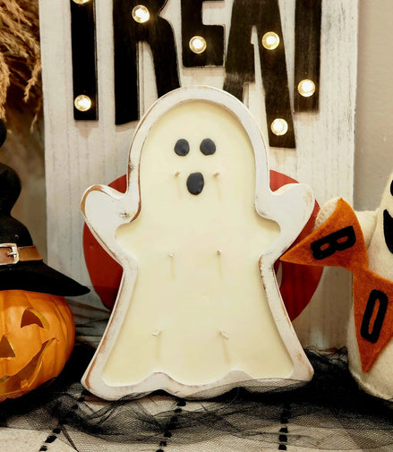 Ghost Dough Bowl Candle