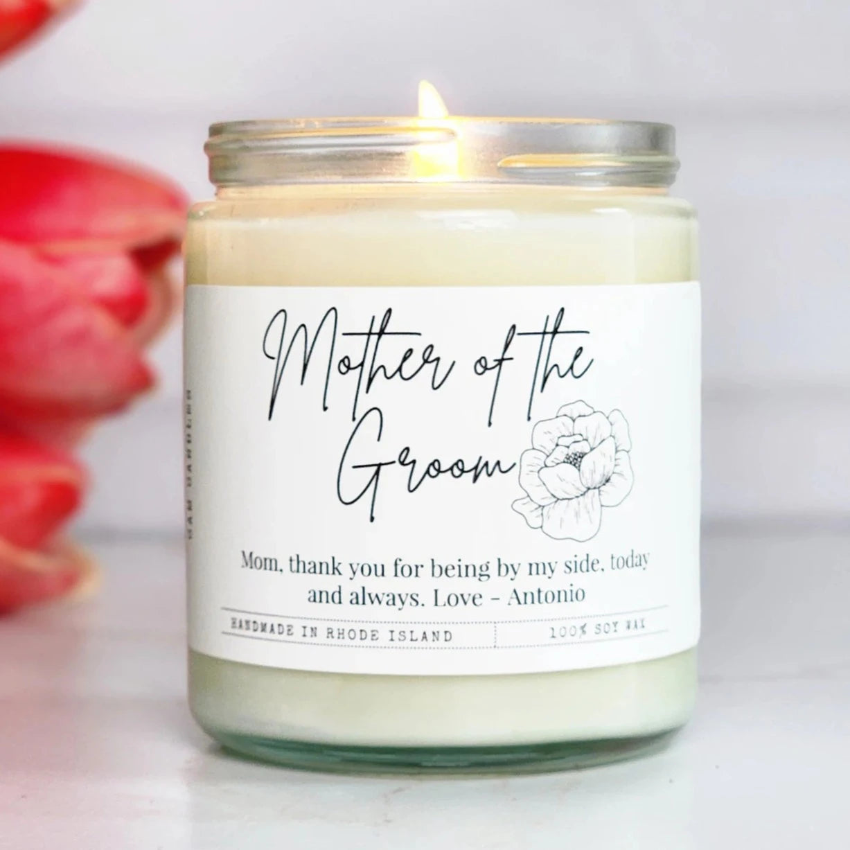 Mother Of The Groom Candle