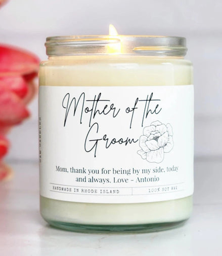 Mother Of The Groom Candle