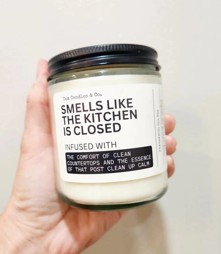 The Kitchen Is Closed - Soy Candle
