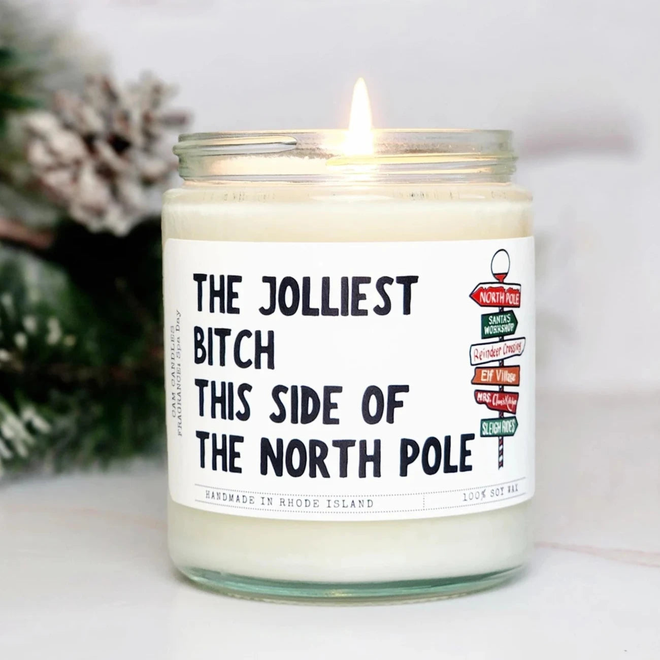 The Jolliest Bitch- Soy Candle
