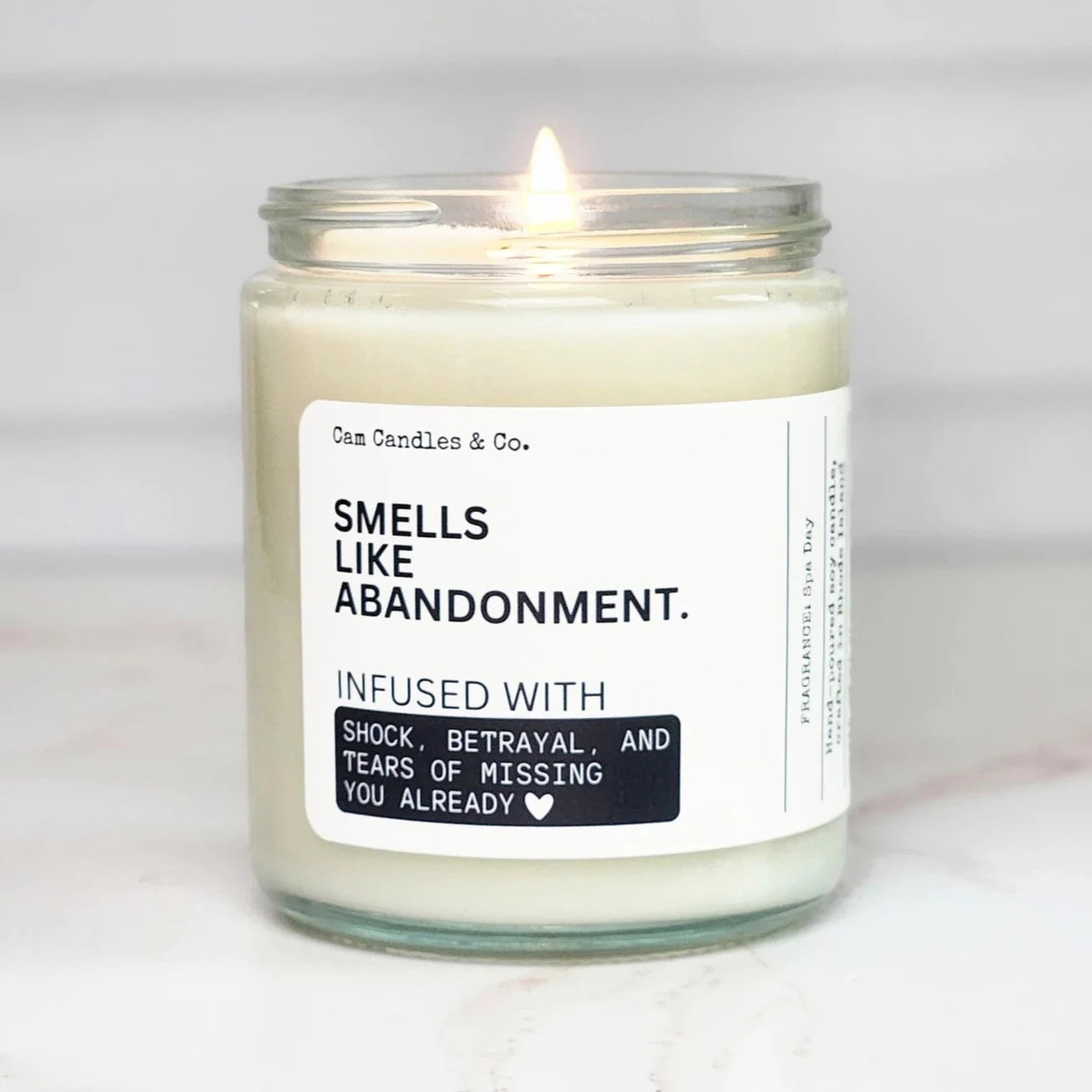 Moving Gift Candle