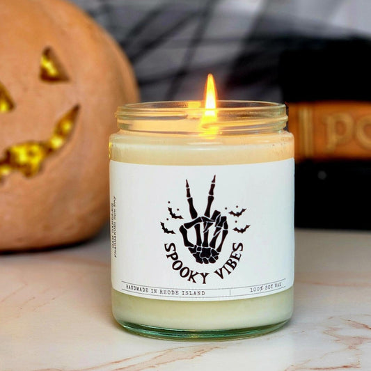 Spooky Vibes soy candle