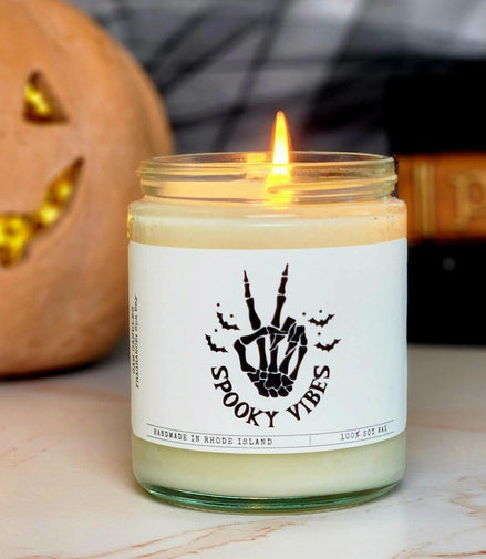Spooky Vibes soy candle