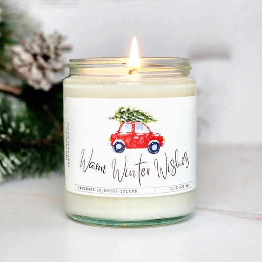 Warm Winter Wishes- Soy Candle