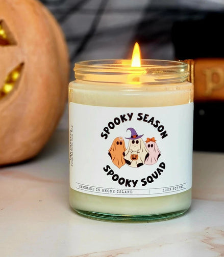 Spooky Season Spooky Squad soy candle