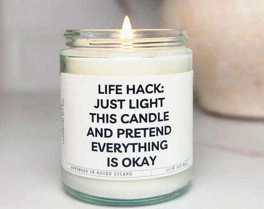 Life Hack - Soy Candle