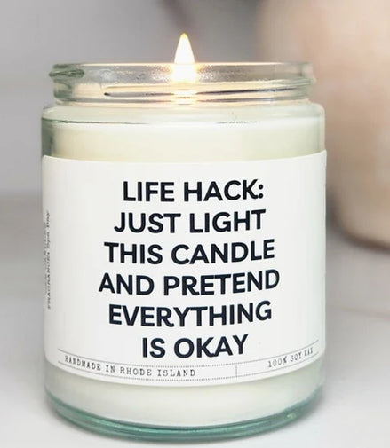 Life Hack - Soy Candle