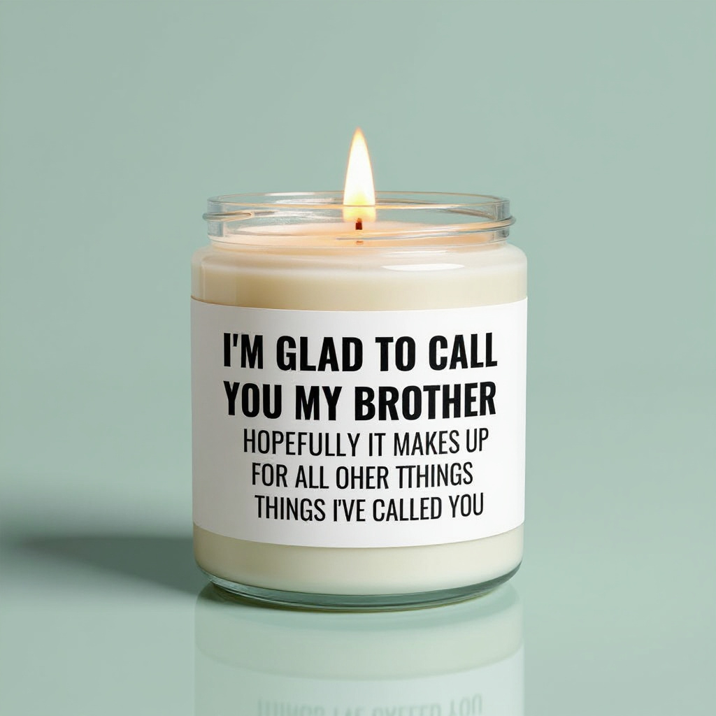 I'm Glad To Call You My Brother...