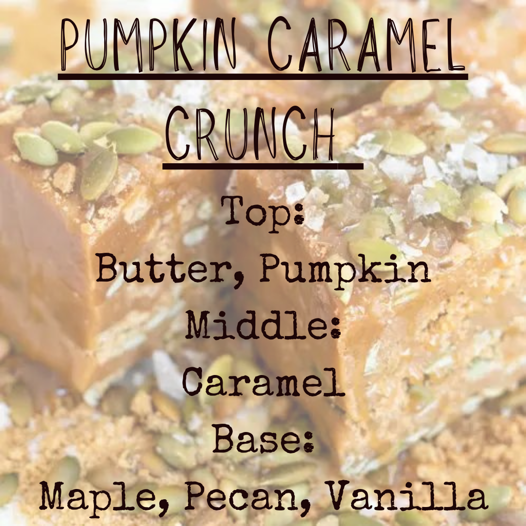 Pumpkin caramel crunch soy candle