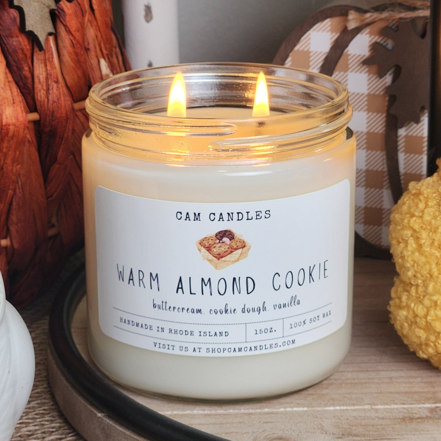 Warm Almond Cookie - Soy Wax Candle