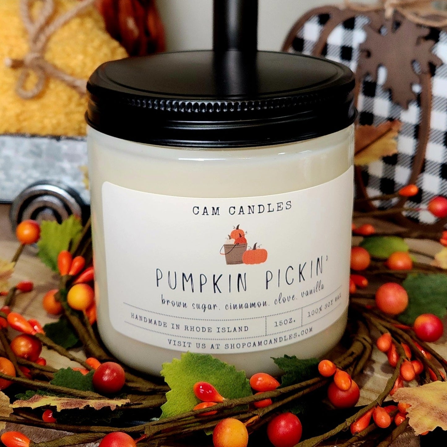 Pumpkin Pickin' - Soy Wax Candle