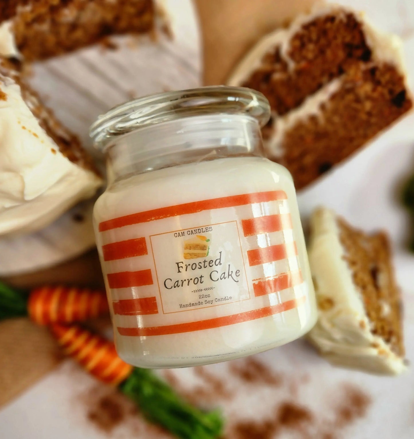 The best carrot cake scented candle
