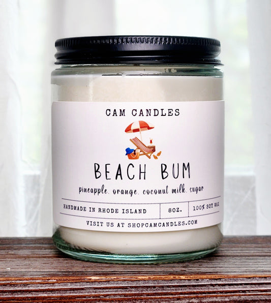 Beach Bum - Soy Wax Candle