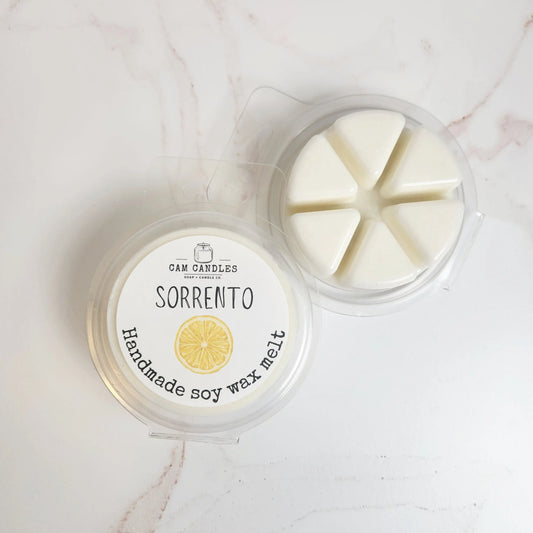 Sorrento Soy Wax Melt - Cam Candles And Co.